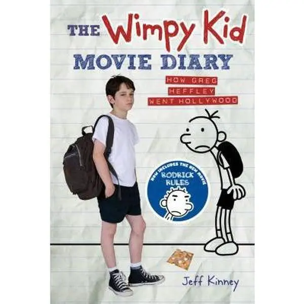 USED-The Wimpy Kid Movie Diary (revised and expanded edition) (Diary of a Wimpy Kid) by Jeff Kinney (Hardcover)