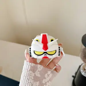 1 piece of robot-shaped earphone case, cute wireless Bluetooth earphone case, shockproof, durable and stylish accessory, Protection, suitable for AirPods Pro 3/4/Pro/Pro 2