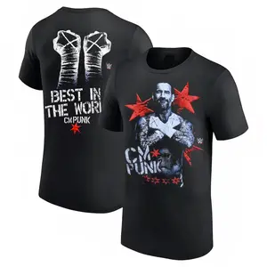 The CM Punk Culture Kings x WWE T-Shirt, Graphic Tee Gift For All Streetwear, Sport T-shirt