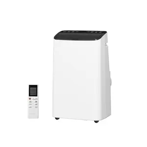 14000 BTU Portable Air Conditioner for Indoor Room Use, Floor AC Unit with ABS Shell, White Top Cover, US Standard