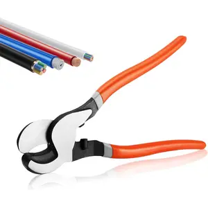 10-Inch Heavy-Duty Cable Cutter for Aluminum, Copper Battery Cables and Communication Wires