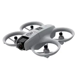 Plastic Children's Drone - Handheld Rechargeable Mini Remote Control Airplane Toy with Controller, Durable Fully Covered Protection, for Primary School Students