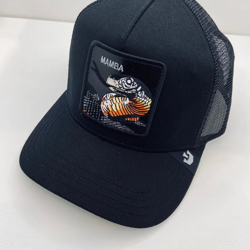 Goorin Bros. Snake Mamba The Farm Black Trucker Hat