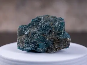 Blue Apatite Raw Crystal Stone - Healing Crystals and Stones for Meditation, Reiki, and Chakra Decor - Spiritual Gifts for Women, Men - Reiki Supplies and Zen Decor