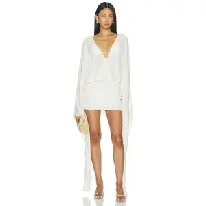 LOBA Nelly Mini Dress in Coconut Milk