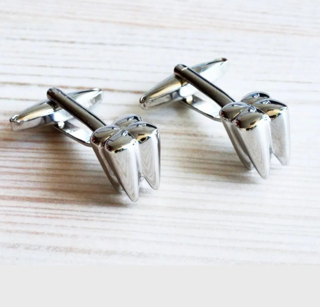 Tooth Cufflinks