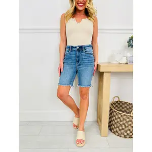 Judy Blue Bermuda Babe Shorts