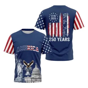 USA 250 Years Baseball Jersey, 1776–2026 Semiquincentennial Patriotic Jersey, We The People Eagle Statue of Liberty 4th of July Jersey - Multiple Colors Available