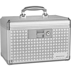 Lock Box Storage 12 X 7.68 7.87 Inch 【medium】 Lockable Dorm Trunk With Key - Briefcase  Boxes For Personal Items