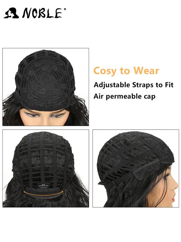 Noble Natural Wave 12 Inches Pink Ombre Color Short Curly BOB Hair Wigs