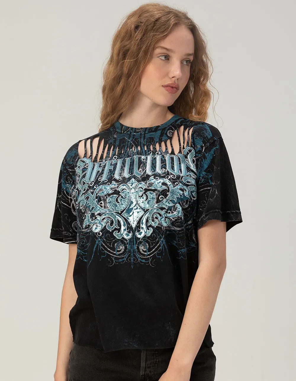 AFFLICTION Artifact Womens Tee