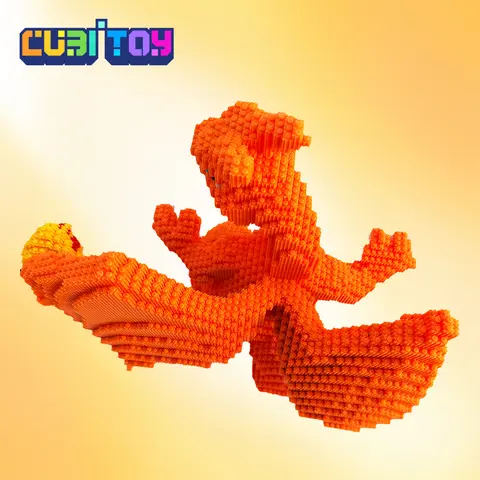CubiTOY Animination Series Large Char-Char (17,500 PCS) Micro 3D Building Block Model
