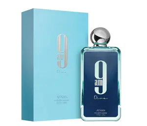 AFNAN 9AM Dive Eau de Parfum Spray Unisex 3.4 Oz Aquatic Scent