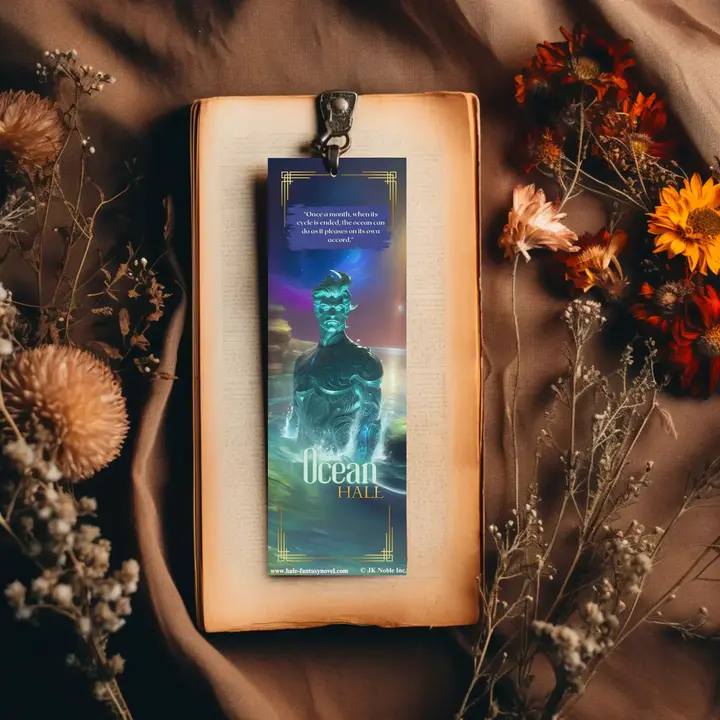 The Ocean Lenticular Bookmark