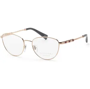Bulgari Women's 54mm Rose Gold Plated Opticals BV2215KB-395-54