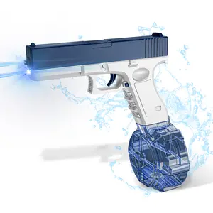 M1911 Glock Electric Water Gun - High-Quality Rechargeable Kids Toy with Large Water Capacity for Summer Games and Fun