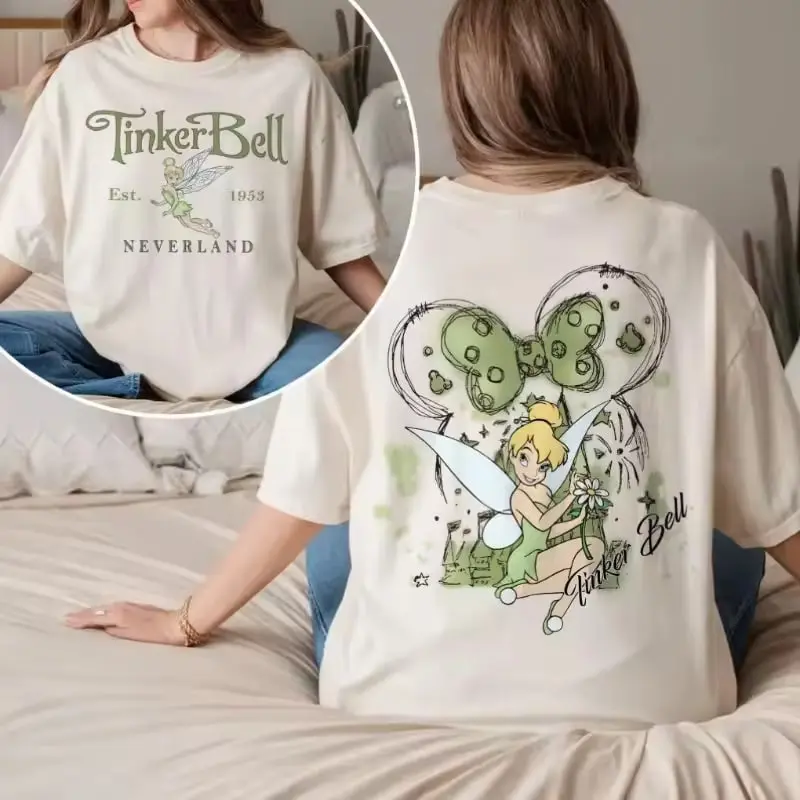 Retro Tinker Bell Comfort Colors Shirt, Tinkerbell 1953 Neverland Peter Pan T-shirt, Fairy Magical Tee Shirts, Back To School Gifl
