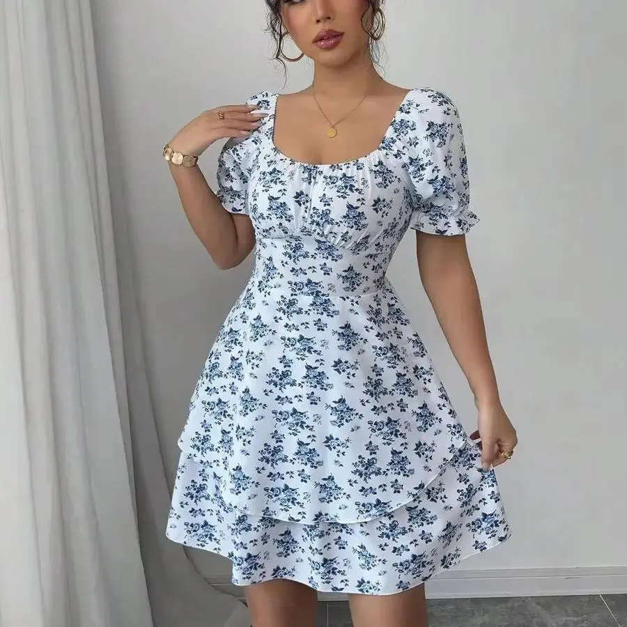 Ditsy Floral Mini Dress