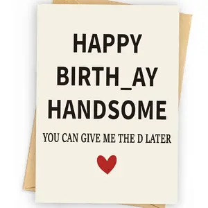 Gifts for Him| Funny Birthday Card & Gifts for Men Husband Boyfriend Him, Happy Bday Card