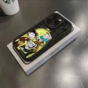 Cartoon H-Ed Edd N Eddy Phone Case Protector Suitable for iPhone 17 16e 16 15 14 13 12 11 Mini Pro Max Air X XR XSMAX 8 7 Plus Anti Fall Soft TPU Back Cover