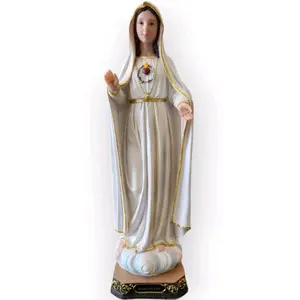 Inmaculado Corazon de Maria  24" Inches Tall Mother Mary Estatua Brand New Religious Decor