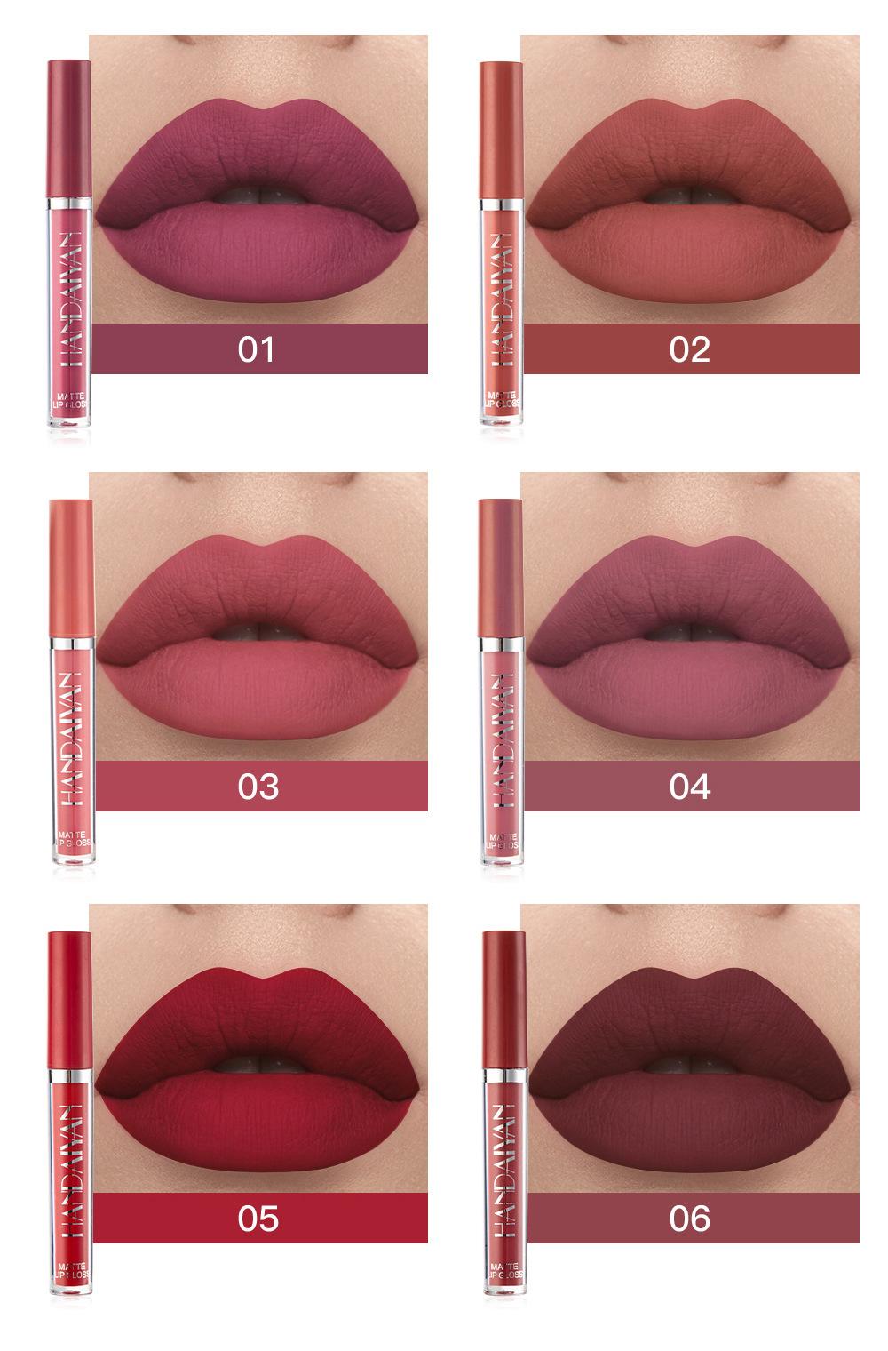 6 Counts Waterproof Long-LastingMatte LipstickSet Easily Tinted andMoisturizing Lipsticks Suitable for AllOccasionsLip Makeup Matte LipGlossLipstick Pearls Girls and WomenMakeup Accessories Cosmetic Glossy 6 Counts Waterproof Long-LastingMatte LipstickSet Easily Tinted andMoisturizing Lipsticks Suitable for AllOccasionsLip Makeup Matte LipGlossLipstick Pearls Girls and WomenMakeup Accessories Cosmetic Glossy