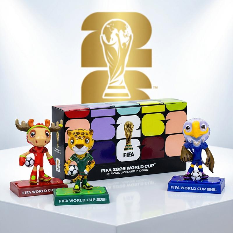 Officially Licensed 2026 World Cup Mascot Figurine – FWC26