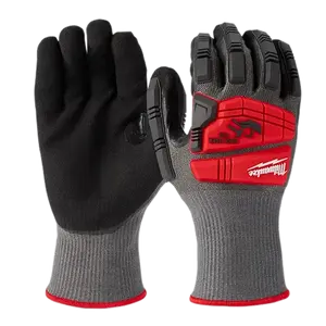 Milwaukee Impact Cut Level 5 Nitrile Dipped Gloves