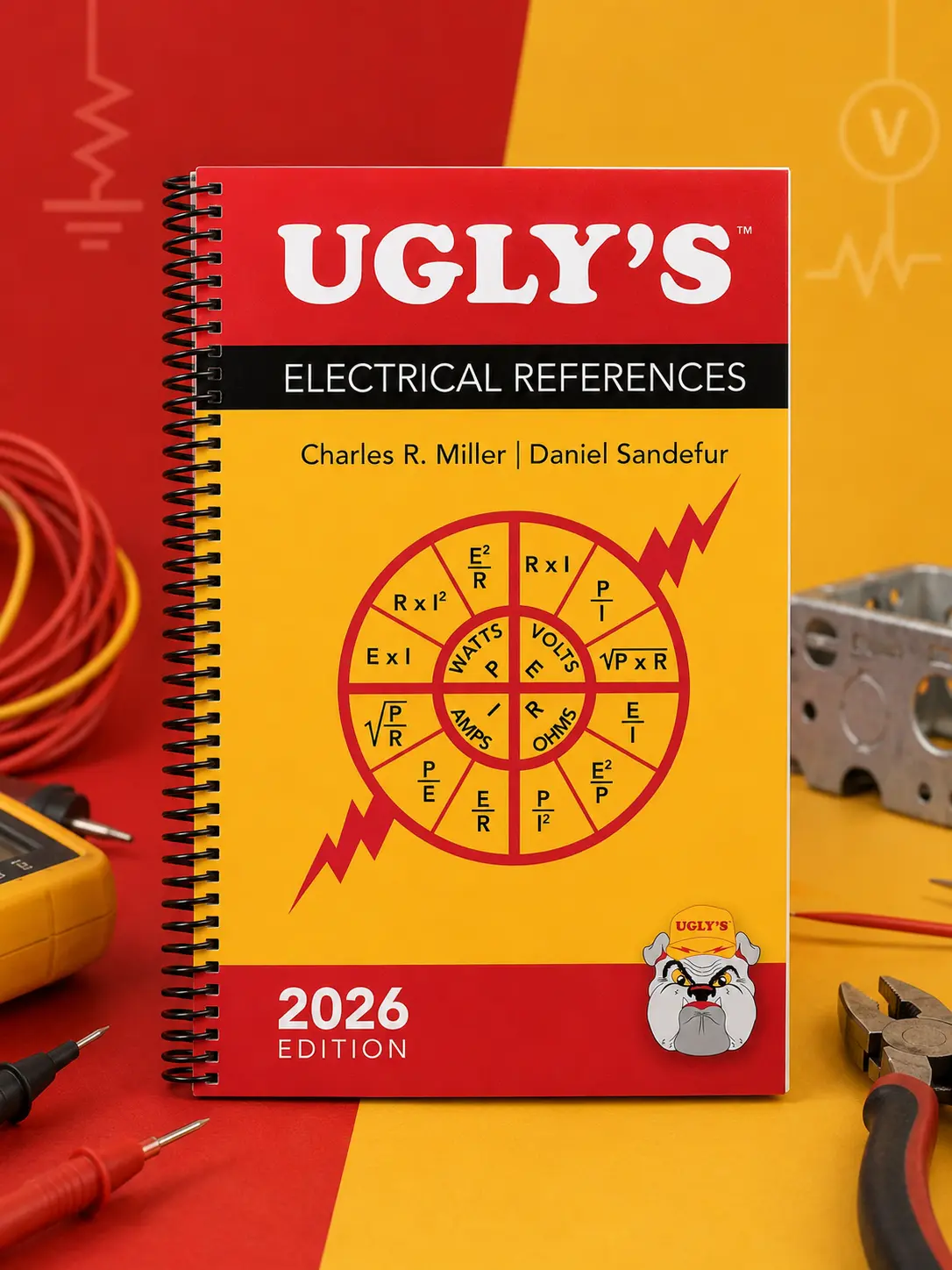 Ugly’s Electrical References 2026 Edition – Electrician Reference Book, Wiring Formulas & Trade Study Guide