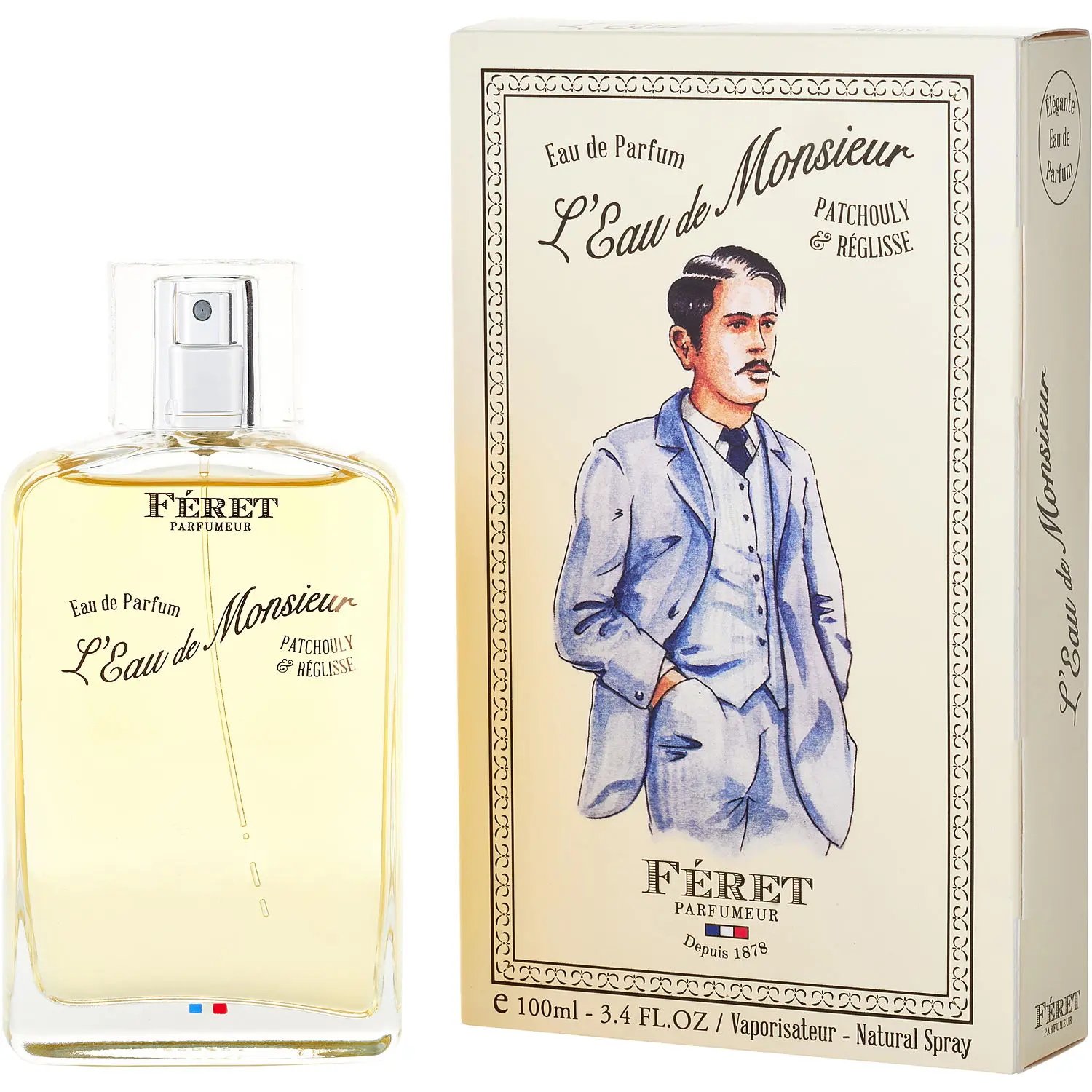 Feret L'eau De Monsieur By Feret Parfumeur Eau De Parfum For Men
