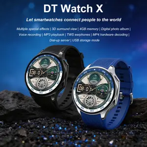 Dtm5 Amoled Smartwatch for Women, Classic Design, Smart Voice Assistant, Bluetooth-compatible Calling, Ip67 Water-Resistant, Fitness Tracking