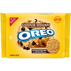 OREO Cookie Dough Creme Sandwich Cookies, Limited Edition, 10.68 oz