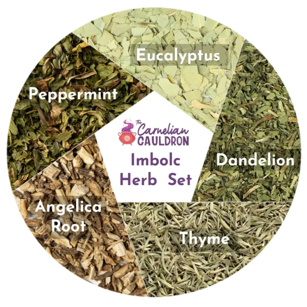 Imbolc Herbs Organic - Set of 5