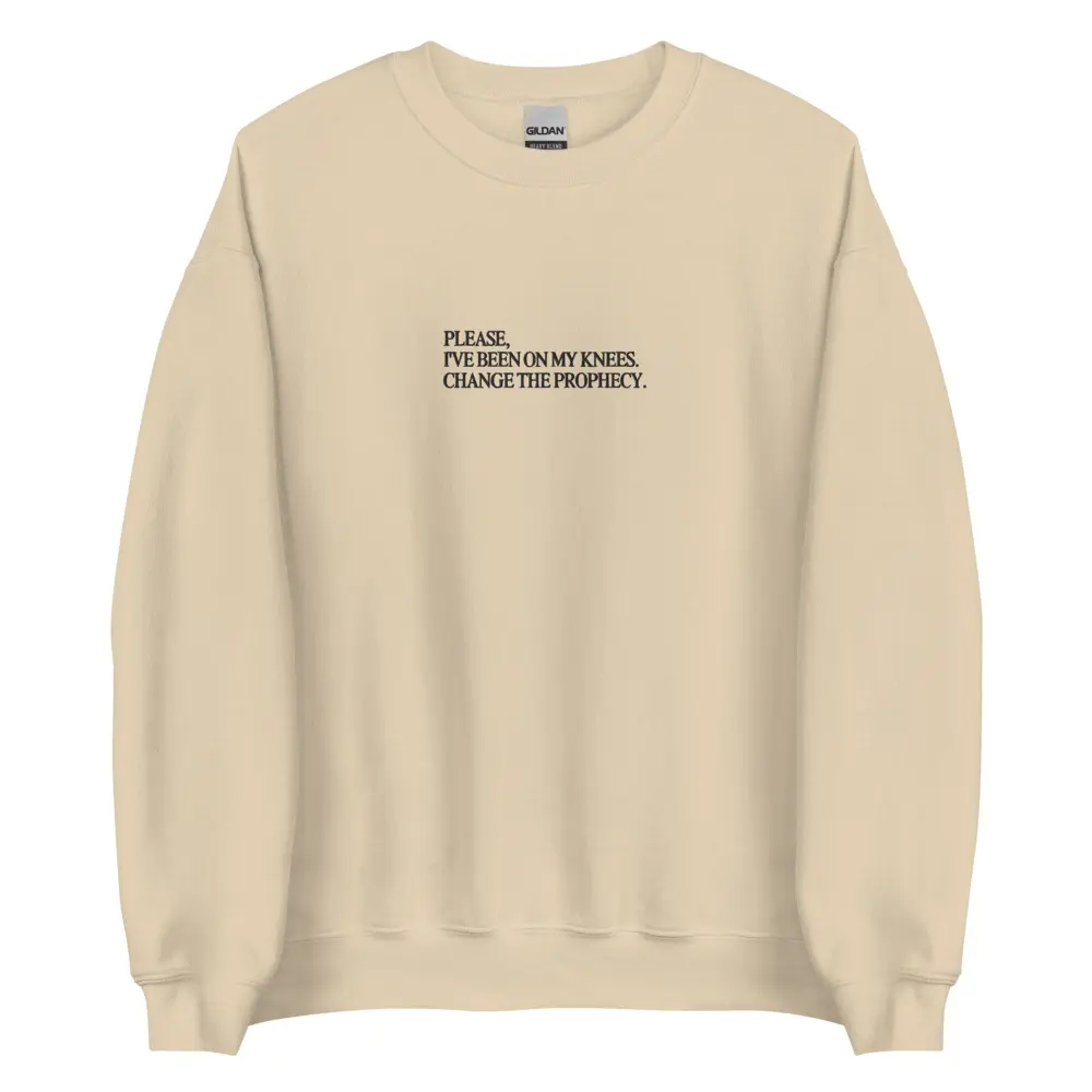 The Prophecy Embroidered Crewneck