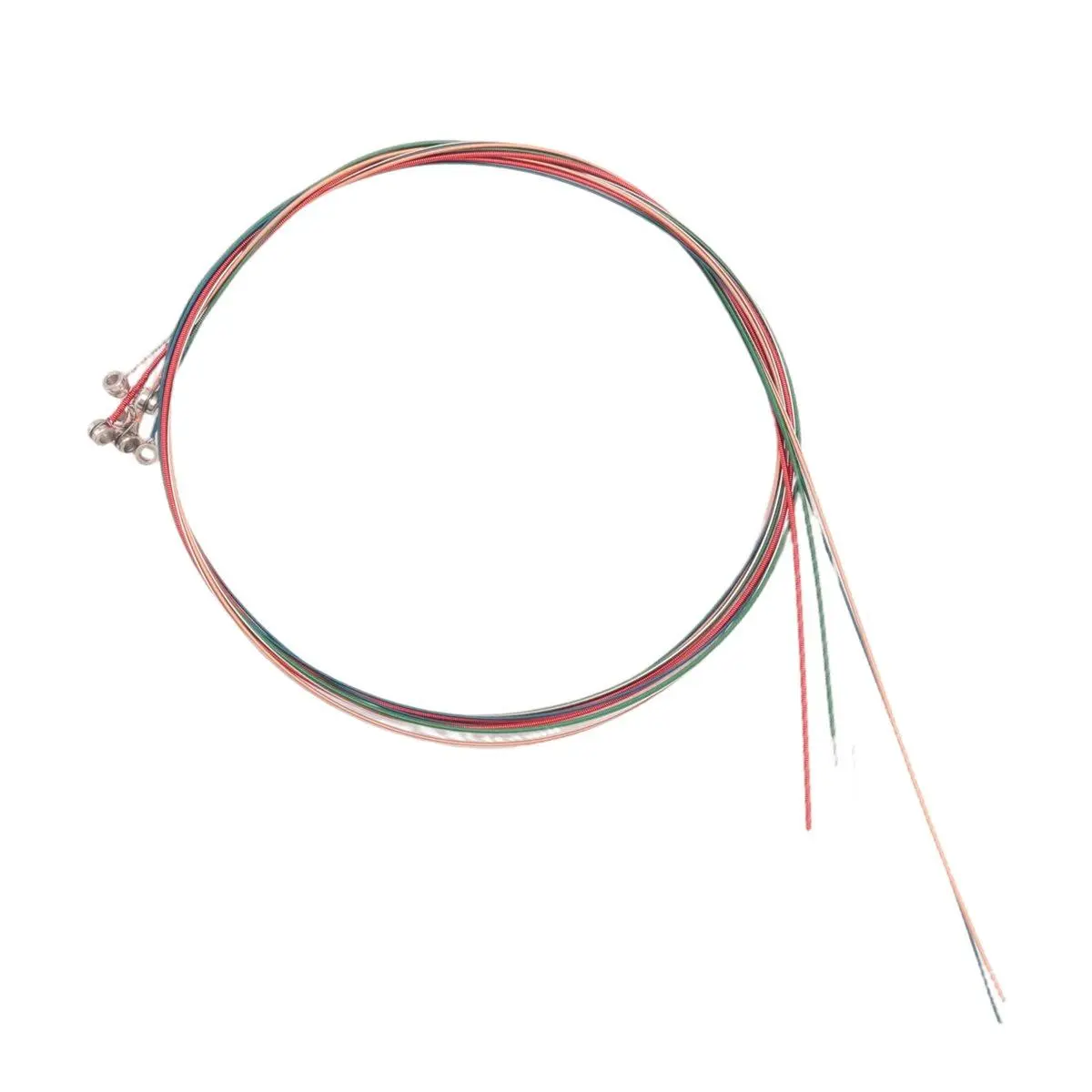 6Pcs/Set Acoustic Guitar String Replacement Steel String for Musical Instruments Electric Bass Guitar Accessory