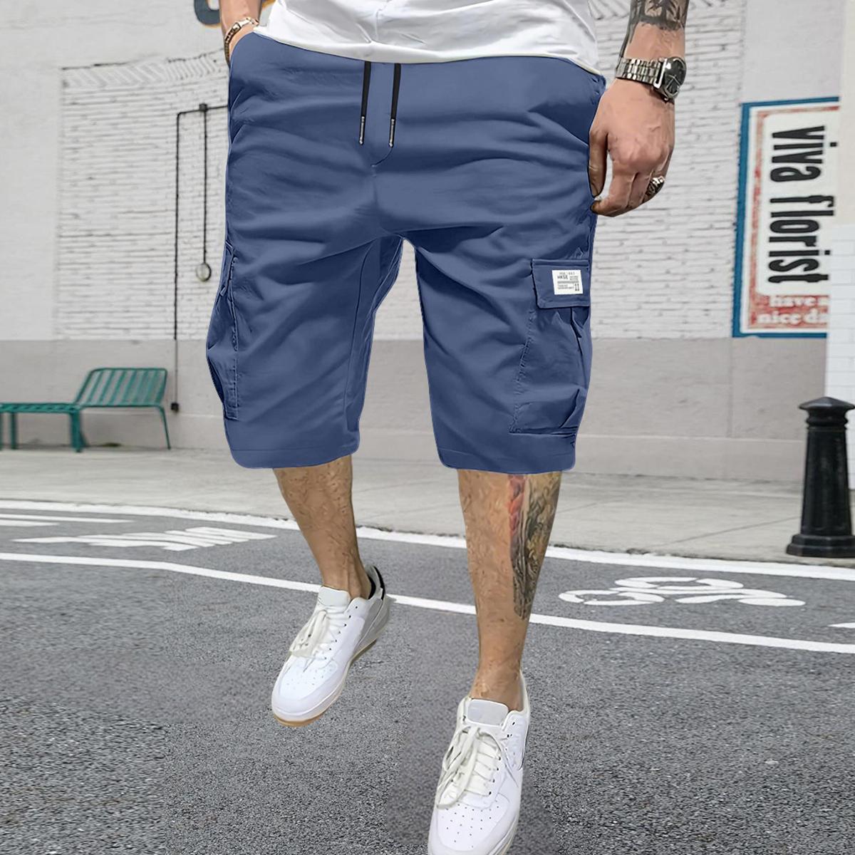 Set of 4 men’s outdoor tactical shorts with multiple pockets—fashionable summer lightweight loose straight-leg casual shorts, durable multifunctional work shorts suitable for camping, cycling, and hiking. Set of 4 men’s outdoor tactical shorts with multiple pockets—fashionable summer lightweight loose straight-leg casual shorts, durable multifunctional work shorts suitable for camping, cycling, and hiking.