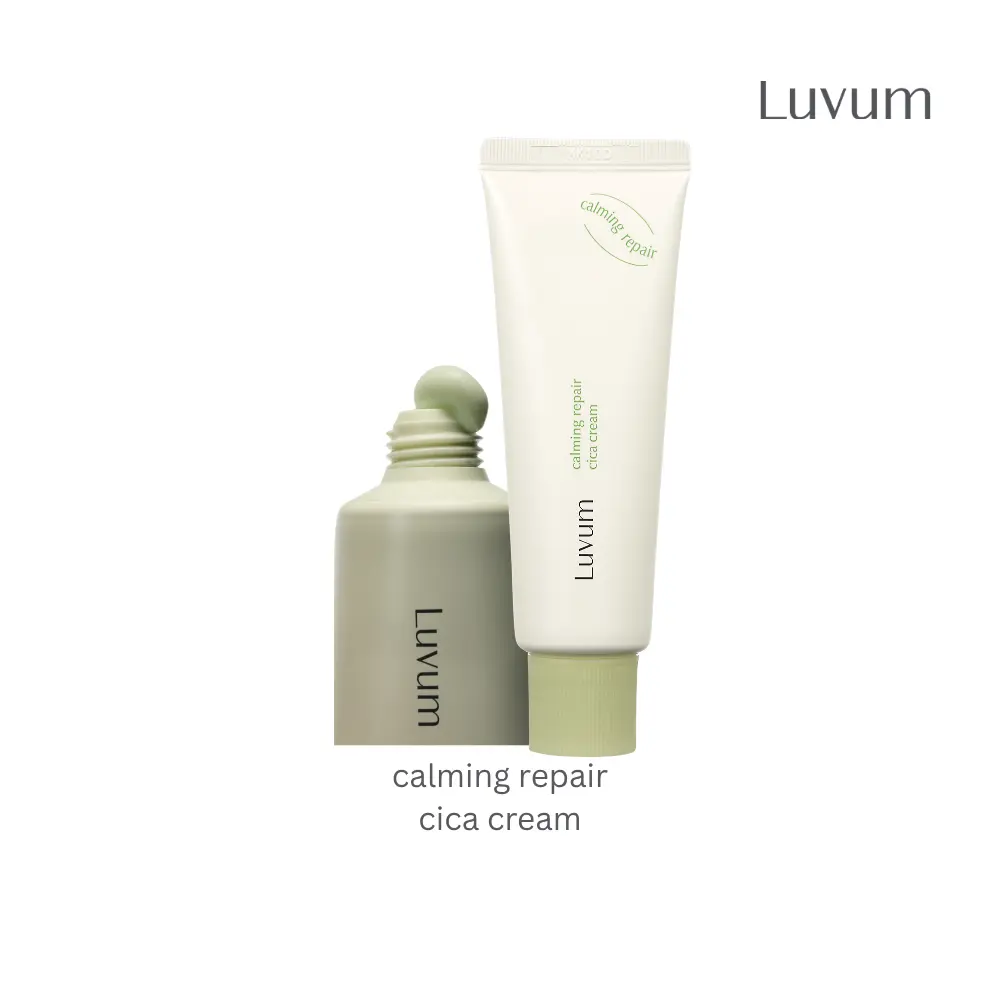 [Luvum Official] Calming Repair Cica Cream, Centella, Recovery Night Cream, 1.7 fl. oz