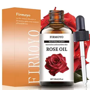 30ML Rose Essential Oil for Skin and Hair Care, Low-Allergen Formula for All Skin Types, Deep Moisturizing Face and Body Oil Cosmetic