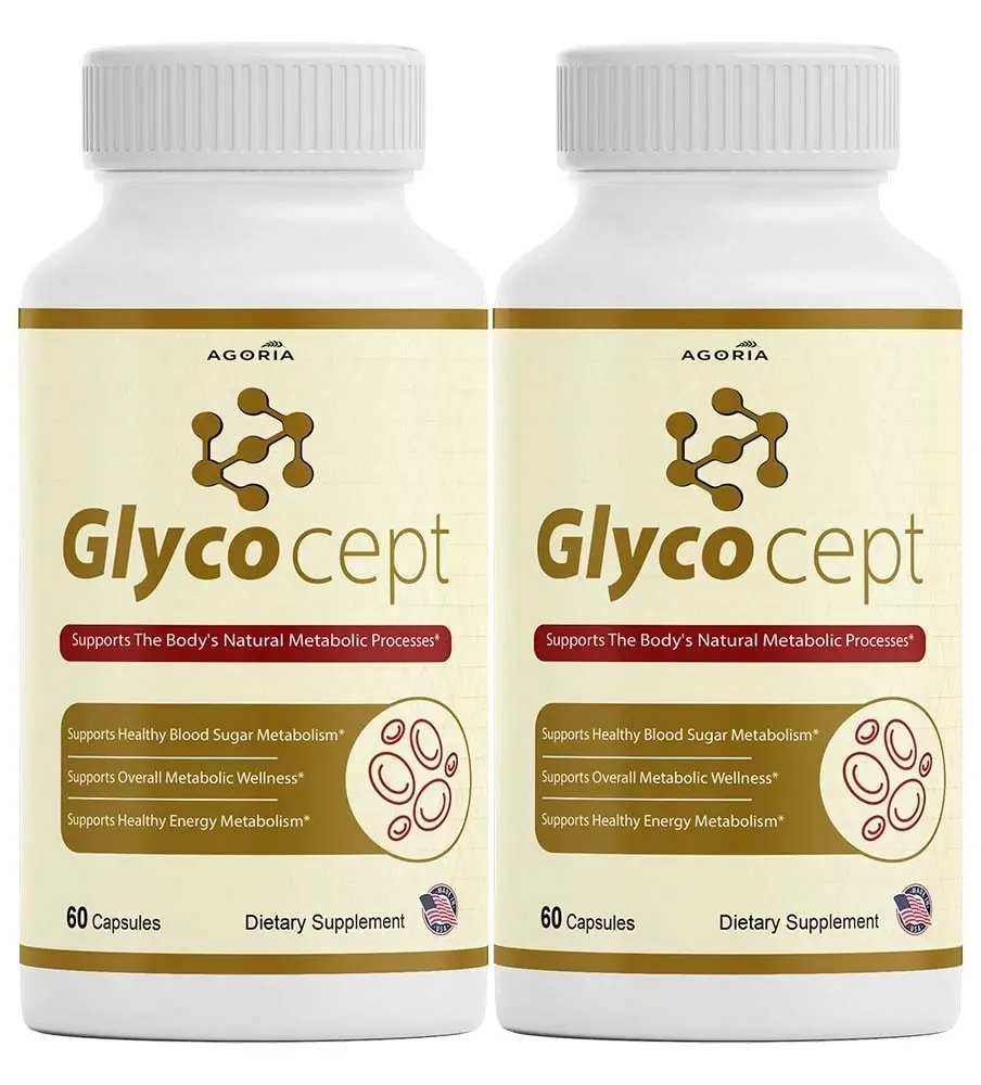 (2 Pack) Glycocept Advanced Blood Health Support Supplement ,GlycoCept Capsules