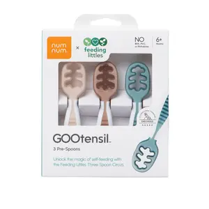 Neutral Three Spoon Circus Pre-Spoon GOOtensil Set