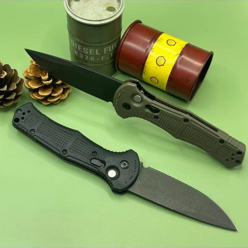 Pocket Folding Knife,D2 Steel Blade,Non-slip Nylon Fiber Handle,Suitable for Cooking，Camping & Fishing, Hiking Multifunctional Tool,Perfect for Men's Gift