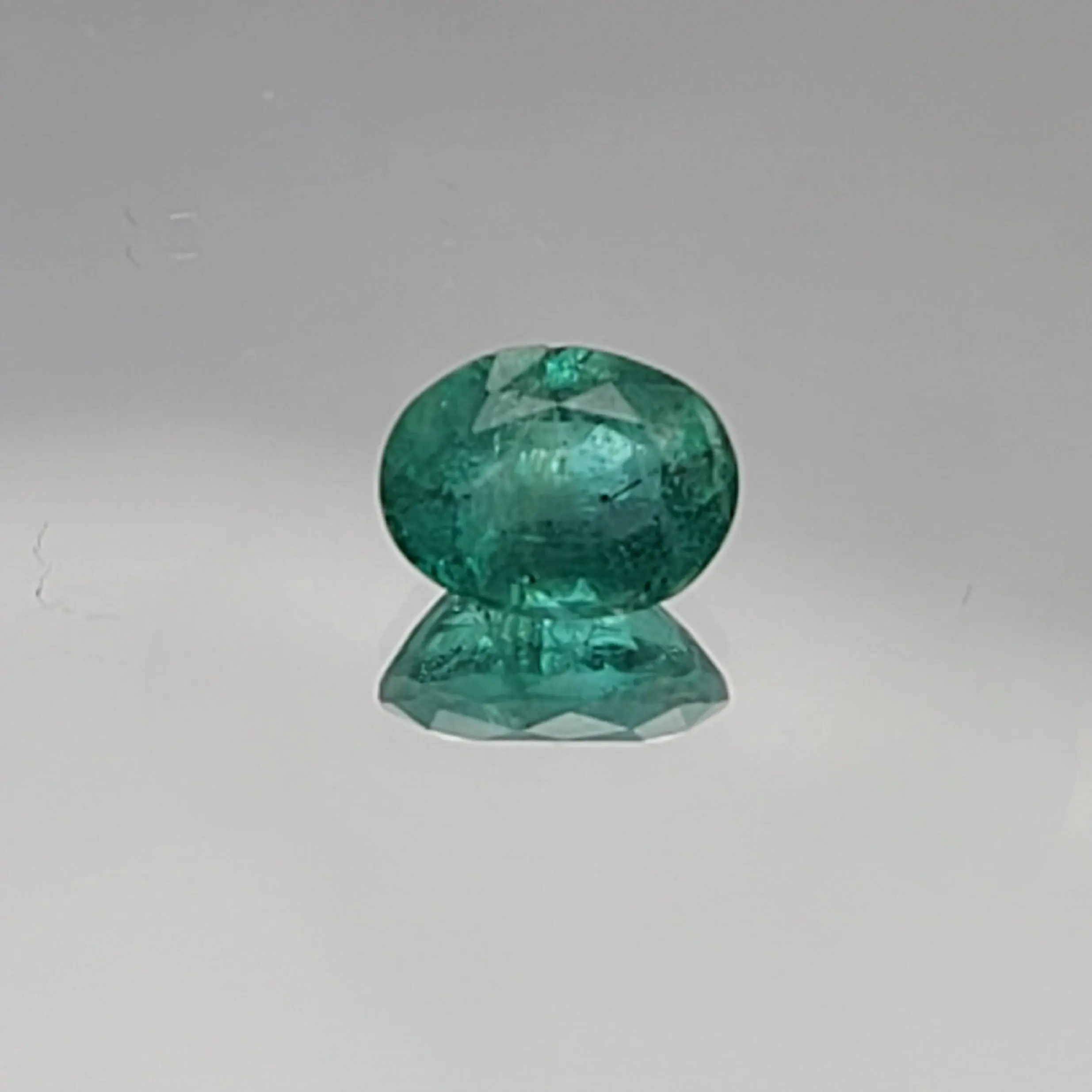 1.31ct ETW Earth-Mined Zambian Emerald – Oval Cut