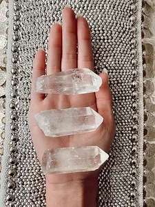 Raw Clear Quartz Points Crystal