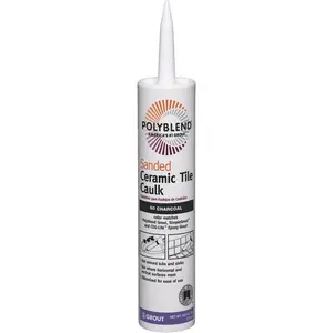 Custom Building Products 104031 10.5 oz Platinum Sanded Polyblend Ceramic Tile Caulk