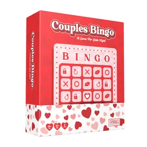 Couples Bingo Date Night Game for Couples – Romantic & Meaningful Card Game with Dares, Questions & Challenges | Fun Relationship Game for Date Night, Anniversaries & Couples Gifts, 2 Players