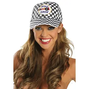 Checkered Racing Cap