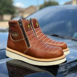 Zapato Double Cierrre con Casco