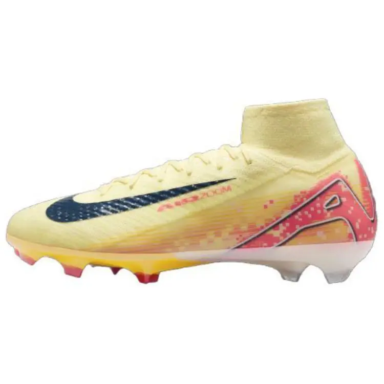 Nike Zoom Mercurial Superfly 10 Elite FG Kylian Mbapp Pack Comfort Soccer Cleats Men's Light Laser Orange Armory Navy FQ8692-800