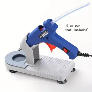 Hot Glue Gun Holder, Plastic Hot Melt Glue Gun Holder, Glue Gun Base Stand Organizer, Floral Crafts Tools Storage Rack Accessories, Home