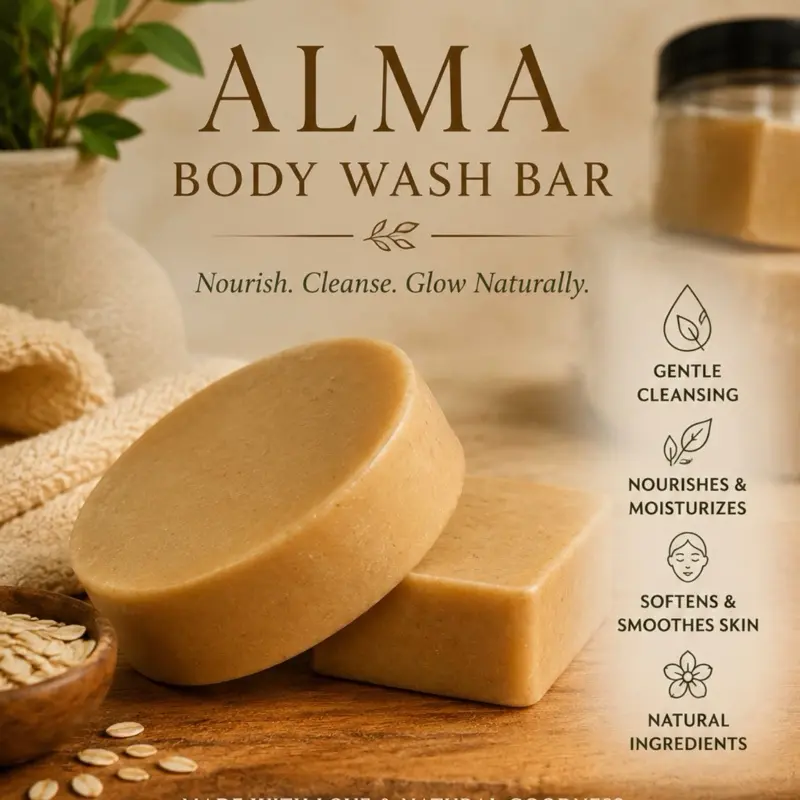 Alma Body Wash soap Goat's Milk
